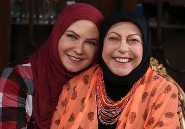 عکس مادر لعیا زنگنه کیست