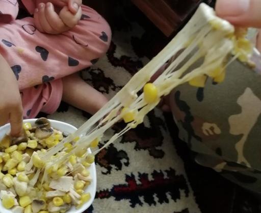 عکس ذرت مکزیکی پنیری