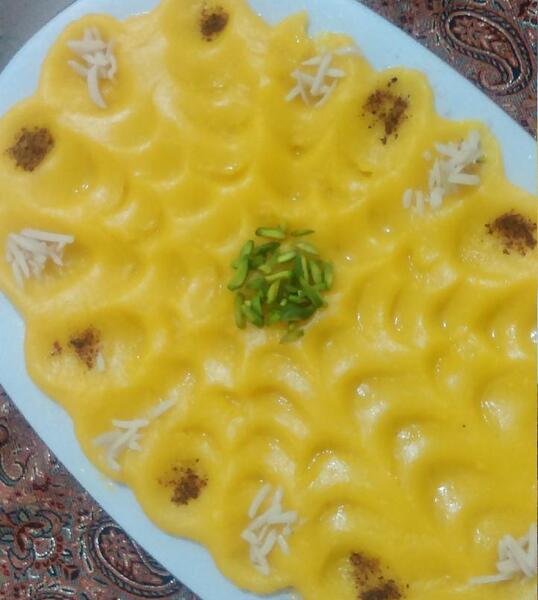 عکس حلوا آرد برنج