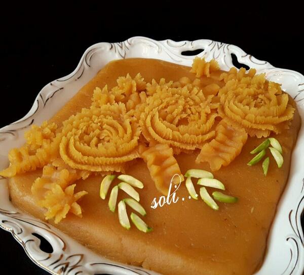 عکس حلوا آرد برنج