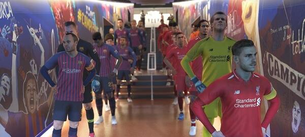 عکس بازی pes 2019