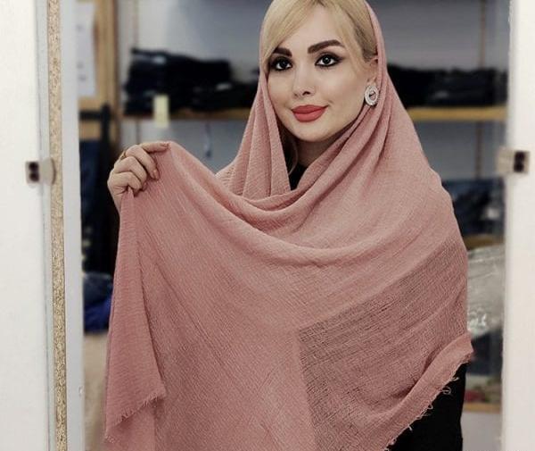 عکس شال ساده رنگی