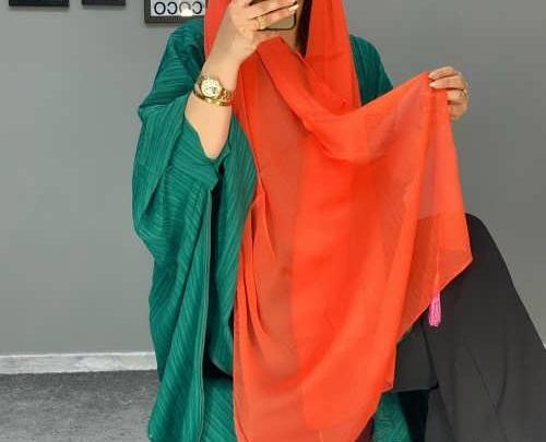 عکس شال ساده رنگی