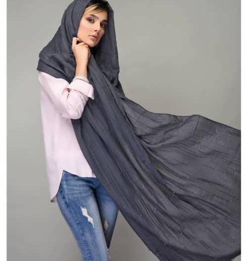 عکس شال ساده رنگی