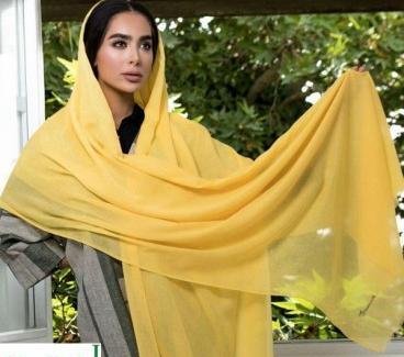 عکس شال ساده رنگی
