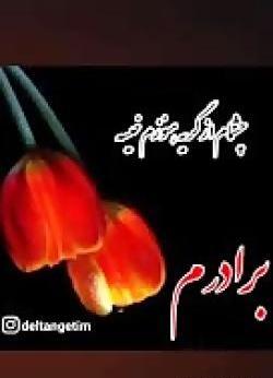 عکس دلتنگی فوت برادر