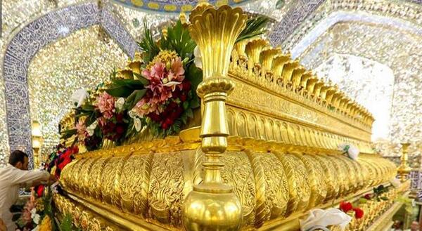 عکس حرم امام علی ضریح