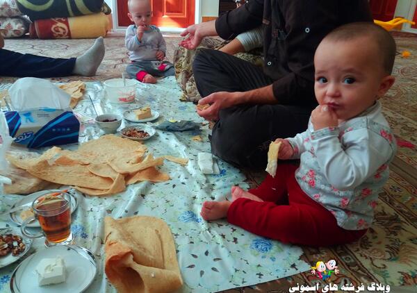 عکس سفره صبحانه