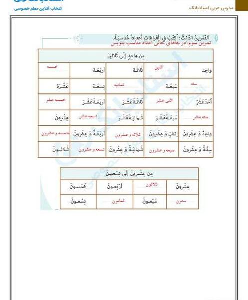 عکس کتاب عربی دهم