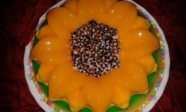 عکس ژله آفتابگردون