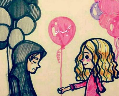 عکس طراحی دل شکسته