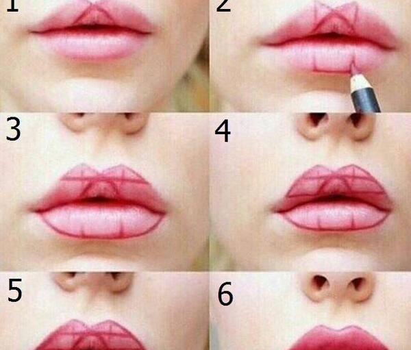 عکس لب قلوه ای