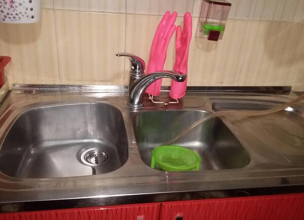عکس از سینک ظرفشویی نی نی سایت