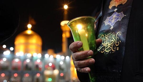 عکس حرم امام رضا شهادتش
