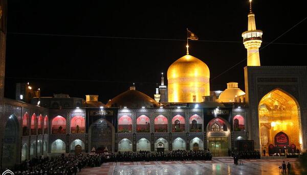 عکس حرم امام رضا شهادتش