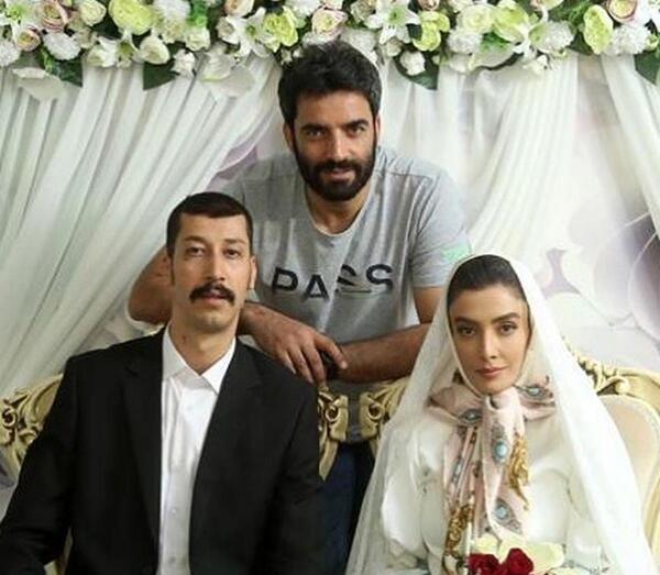عکس عروس و داماد در حال کار زشت