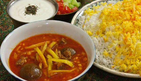 عکس قورمه سبزی و قیمه