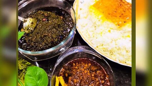 عکس قورمه سبزی و قیمه