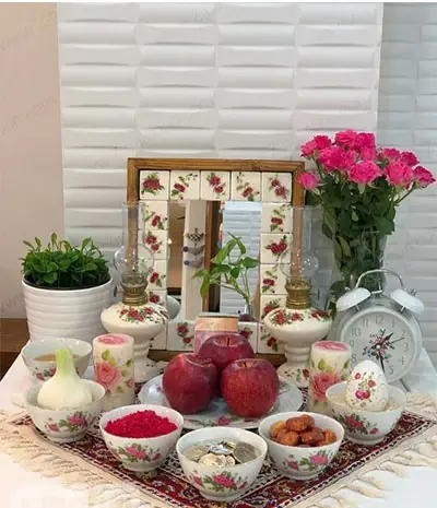 عکس سفره هفت سین ساده۱۴۰۳