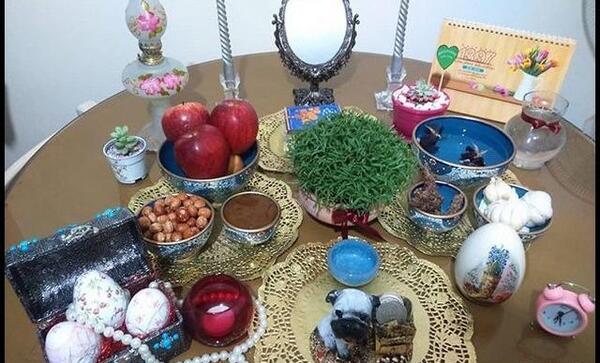 عکس سفره هفت سین ساده۱۴۰۳