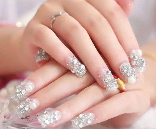 عکس ناخن عروس