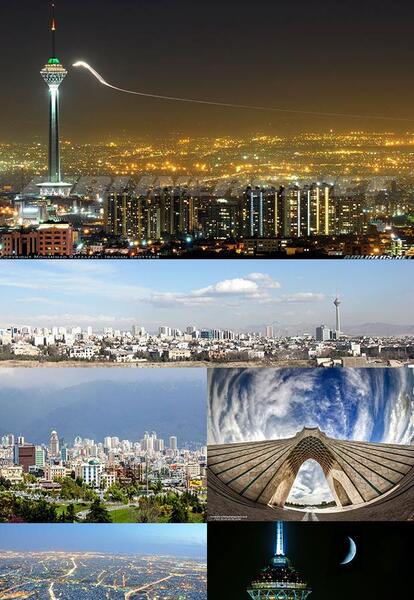 عکس hd شهر تهران