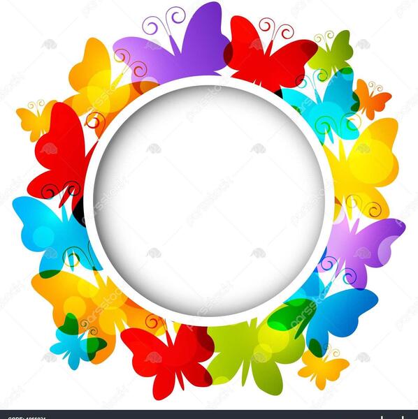 عکس نوشته رنگین کمان