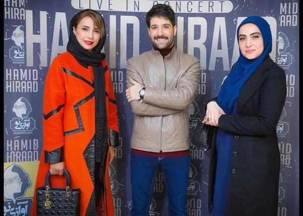 عکس نامزد حمید هیراد