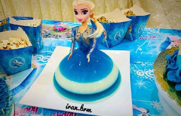 عکس ژله فروزن