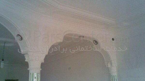 عکس گچبری عقاب