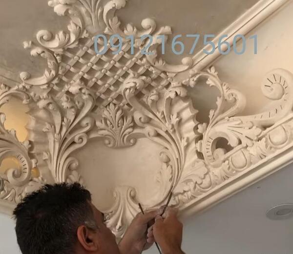 عکس گچبری عقاب