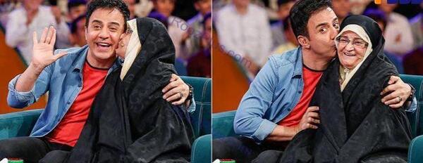 عکس مادر رامبد جوان