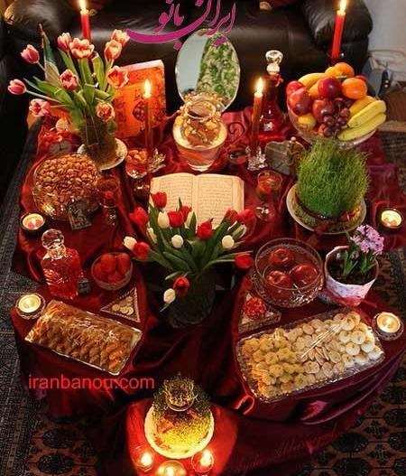 عکس انواع سفره هفت سین جدید