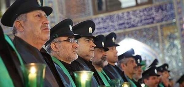 عکس خادمان حرم امام رضا
