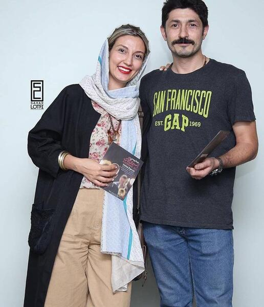 عکس نیما رئیسی و همسرش