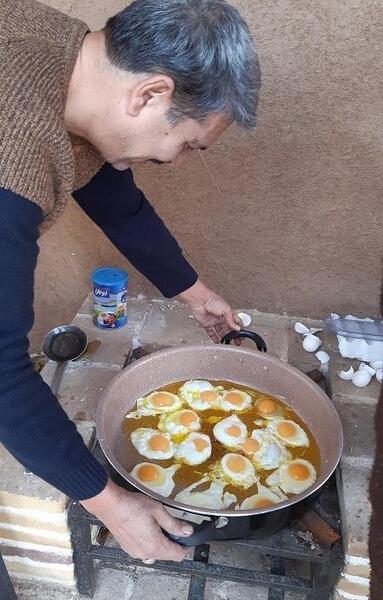 عکس روستا صبحانه