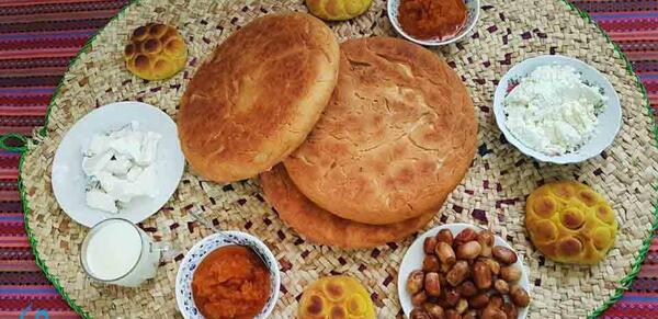 عکس روستا صبحانه
