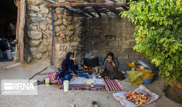 عکس روستا صبحانه