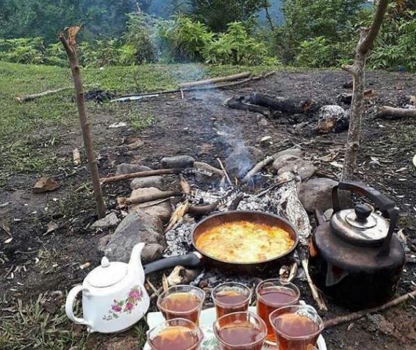 عکس روستا صبحانه
