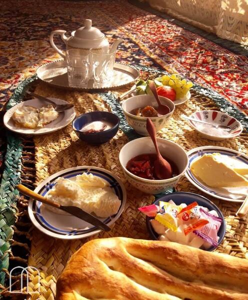 عکس روستا صبحانه