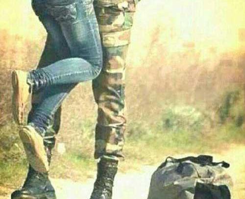 عکس عاشقانه بدون متن سربازی