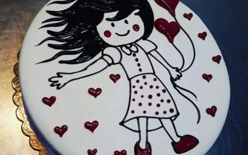 عکس کیک تولد با ژله