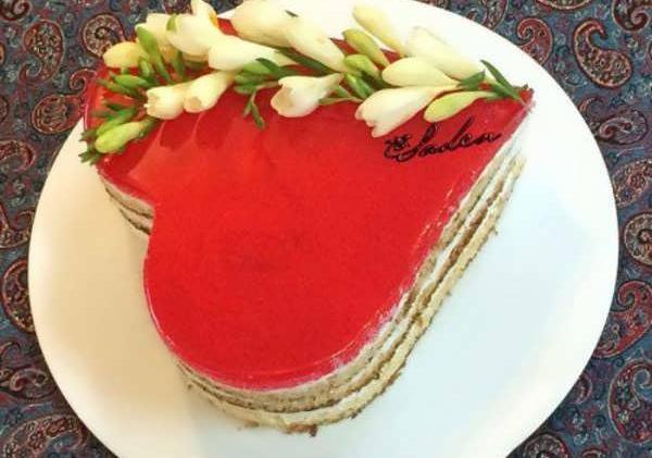 عکس کیک تولد با ژله