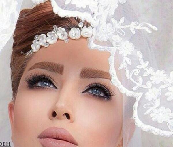 عکس عروس نیمرخ