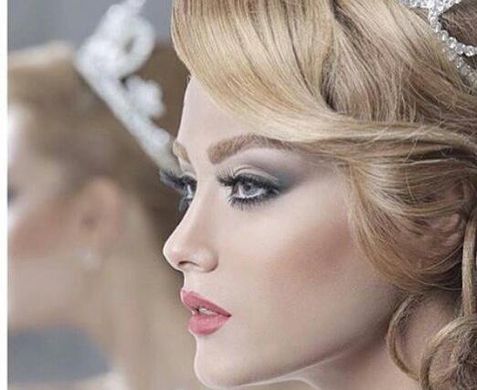 عکس عروس نیمرخ