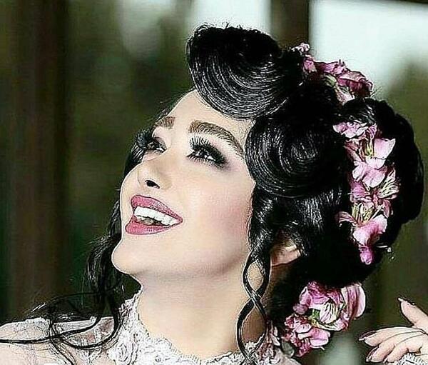 عکس عروس نیمرخ