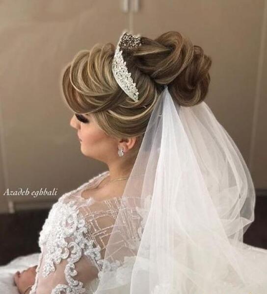 عکس عروس نیمرخ