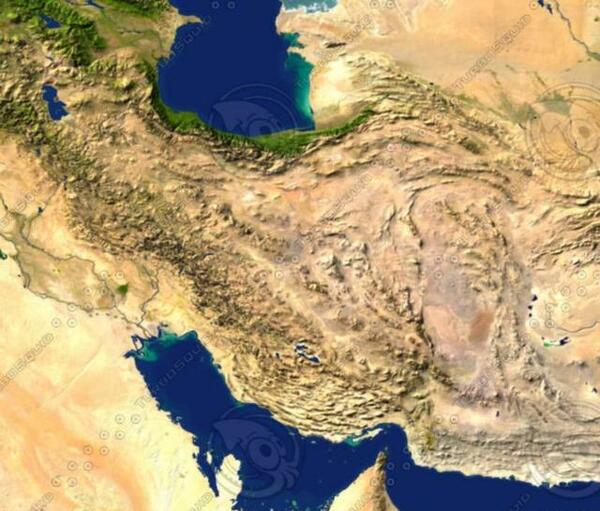 عکس نقشه ایران برای پروفایل