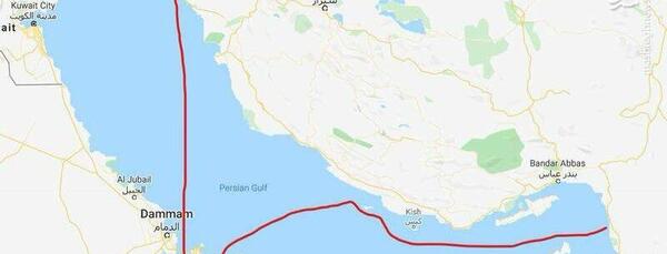 عکس مرز دریایی ایران