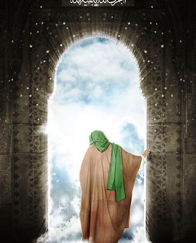 عکس امام زمان و کعبه